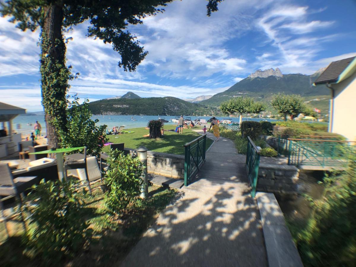 Studio Les Pieds Dans L'Eau Au Bord Du Lac D'Annecy Apartment Duingt Exterior photo