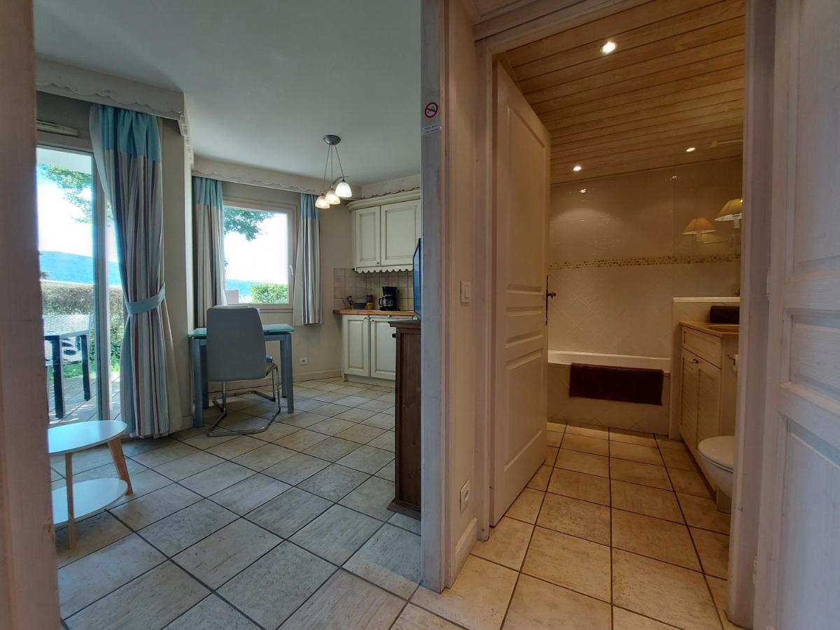 Studio Les Pieds Dans L'Eau Au Bord Du Lac D'Annecy Duingt Exterior photo