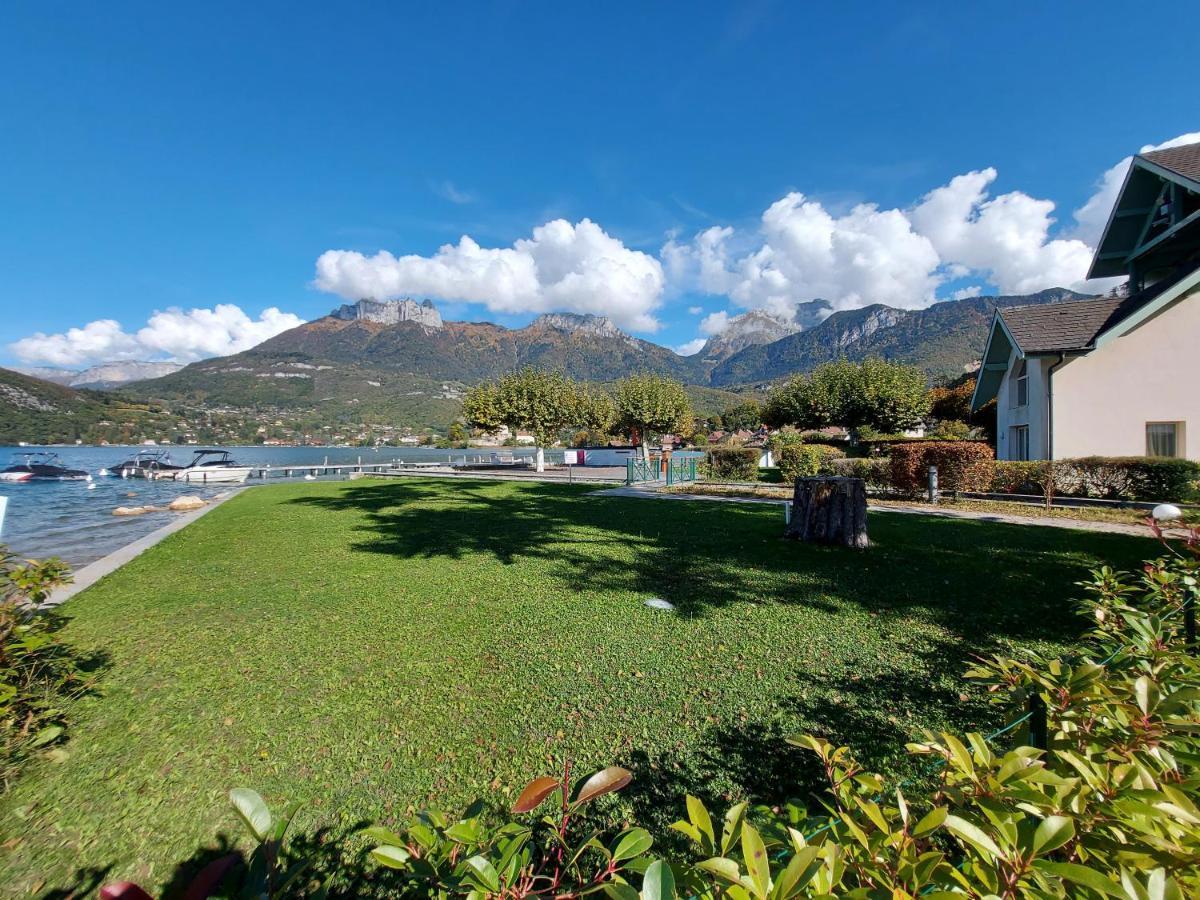 Studio Les Pieds Dans L'Eau Au Bord Du Lac D'Annecy Apartment Duingt Exterior photo